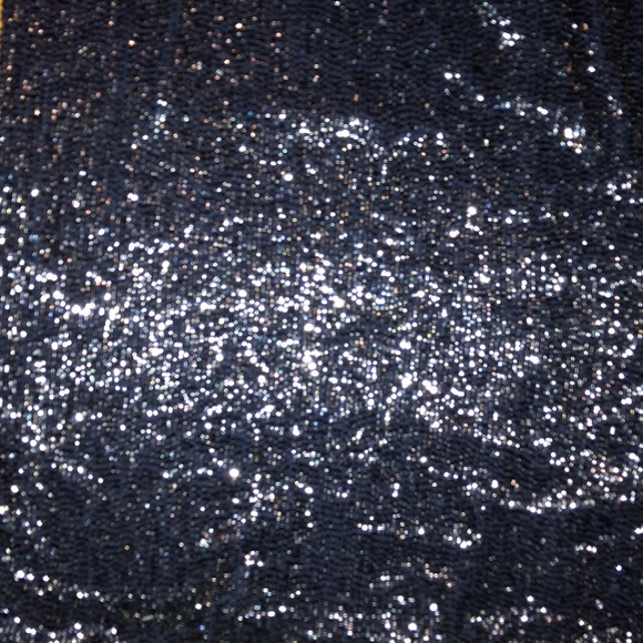 Joie Edryce Navy Pencil Midi Skirt back slit zip closure lined size 10 - Picture 9 of 11